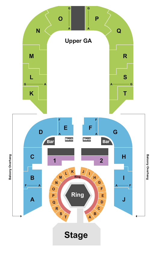Memorial Auditorium - IA MMA Seating Chart
