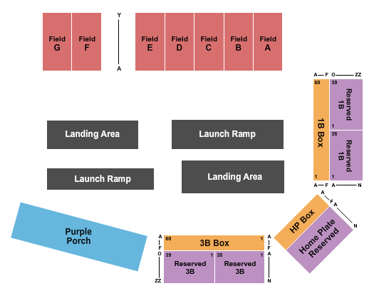 Memorial Stadium - ID Nitro Circus Seating Chart