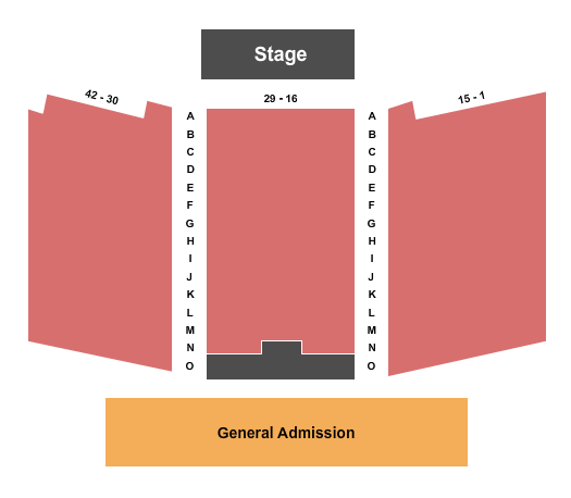 Meramec Music Theatre Endstage Seating Chart