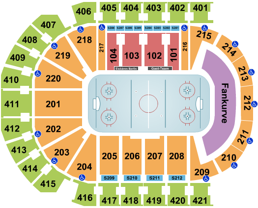 Uber Arena Hockey Seating Chart
