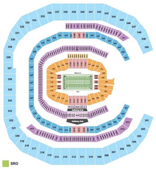 Kenny Chesney Mercedes Benz Seating Chart