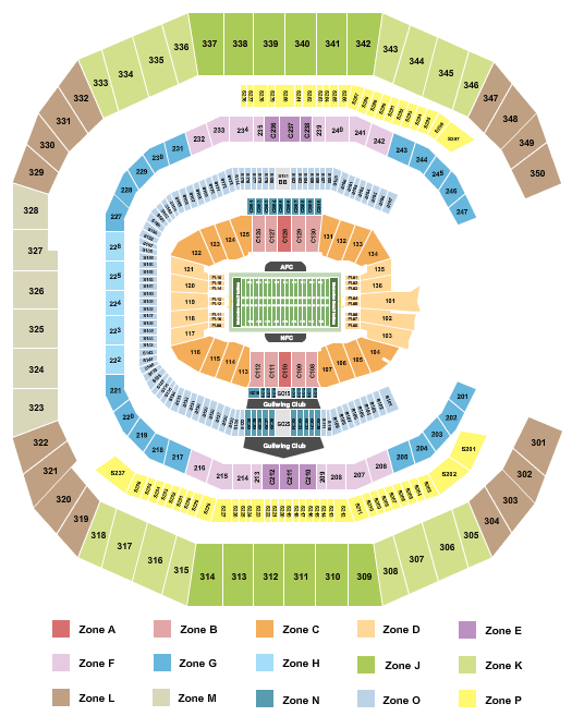 Mercedes Benz Stadium Atlanta Concert Seating Chart