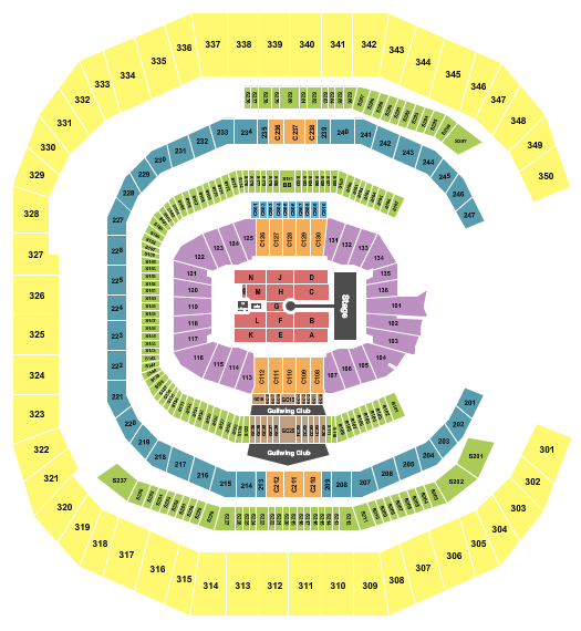 Mercedes-Benz Stadium Grupo Firme Seating Chart