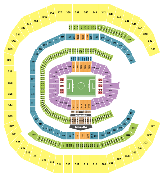 Mercedes Benz Stadium Seating Chart Maps Atlanta