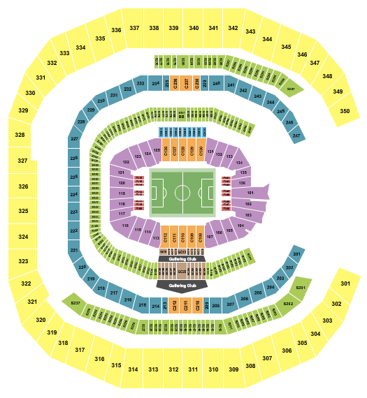 Mercedes-Benz Stadium Soccer Seating Chart