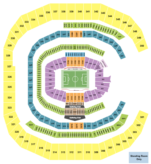 Mercedes-Benz Stadium Soccer 3 Seating Chart