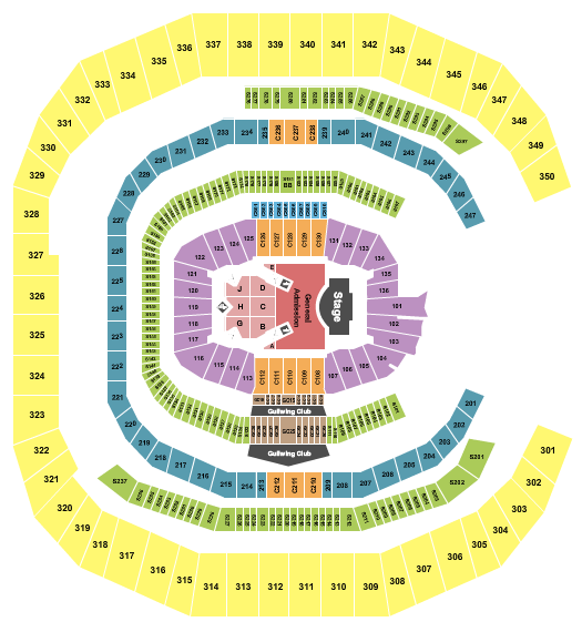 Mercedes-Benz Stadium Seating Chart