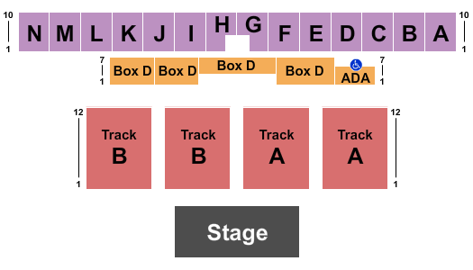 Mercer County Fair End Stage 2 Seating Chart
