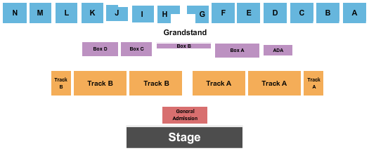 Mercer County Fair Endstage GA Seating Chart
