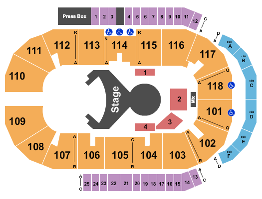 Meridian Centre Cirque Du Soleil - Ovo Seating Chart