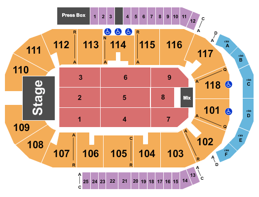 Meridian Centre Jeff Dunham Seating Chart