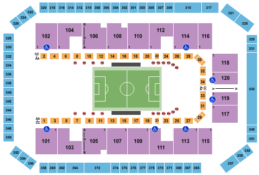 Mesquite Arena Soccer Seating Chart