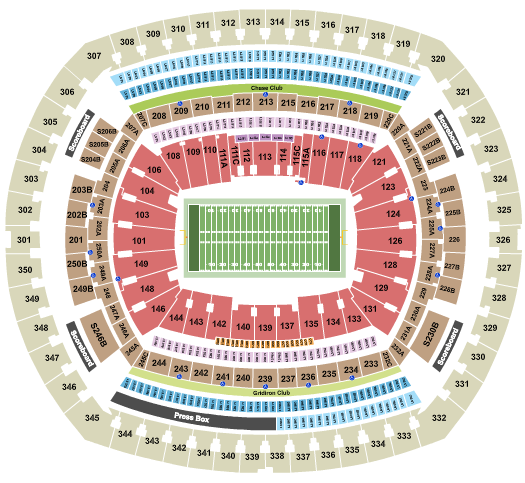 Ny Giants Stadium Seating Chart View Cabinets Matttroy