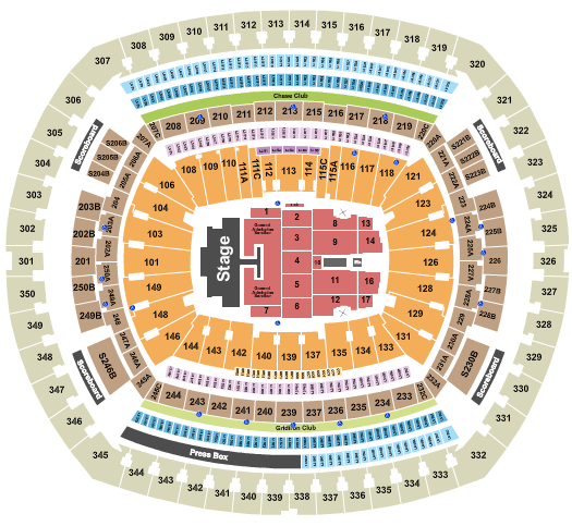 Kenny Chesney Tickets Front Row Seats