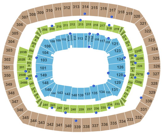 MetLife Stadium Supercross Seating Chart