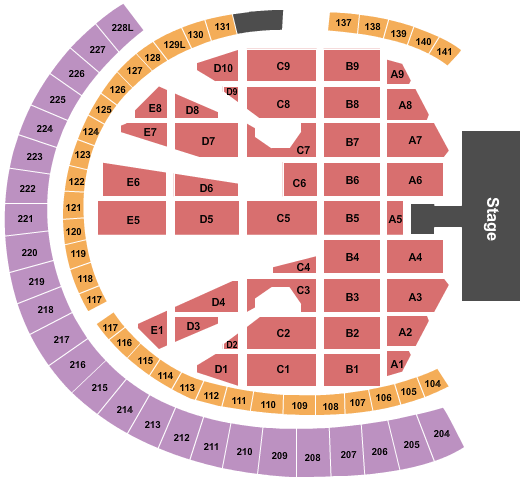 Metricon Stadium Seating Chart