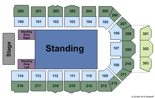 Utilita Arena Newcastle Take That Seating Chart