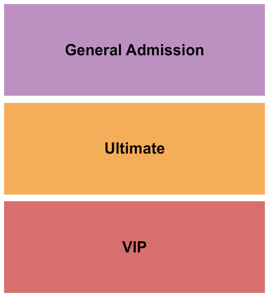 Metro Toronto Convention Centre GA/Ultimate/VIP Seating Chart