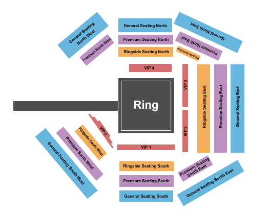 Miami-Dade County Fair & Expo Center MMA Seating Chart