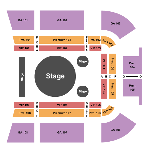 Miami Fairgrounds Circus Seating Chart