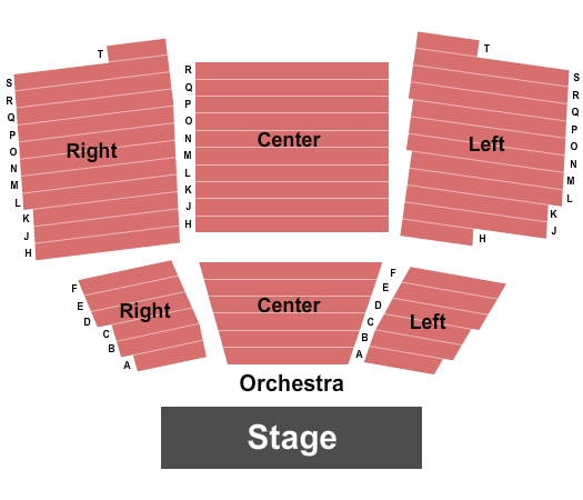 Michael J Fox Theatre Seating Chart