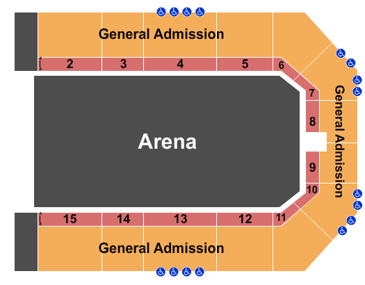 Michiana Event Center Circus Seating Chart