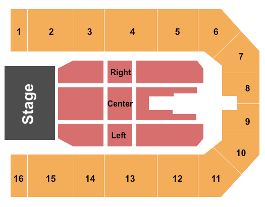 Michiana Event Center Seating Chart