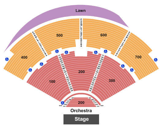 Michigan Lottery Amphitheatre at Freedom Hill Endstage 2 Seating Chart