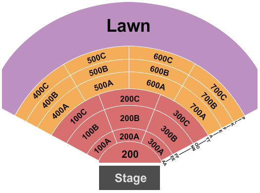 Michigan Lottery Amphitheatre at Freedom Hill Endstage 3 Seating Chart
