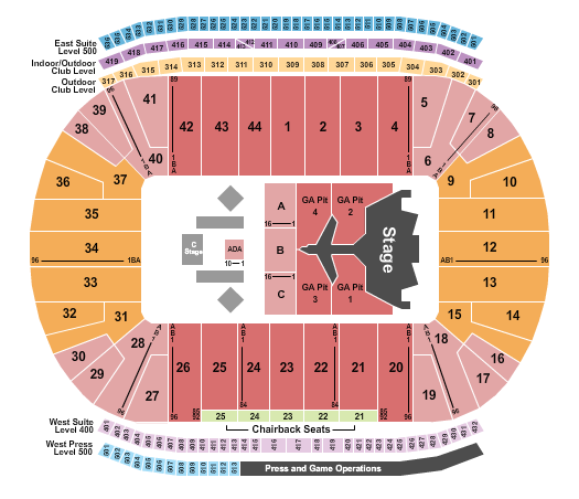 Michigan Stadium Seating Chart