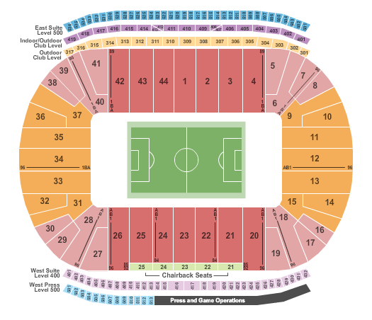 Michigan Stadium Soccer Seating Chart