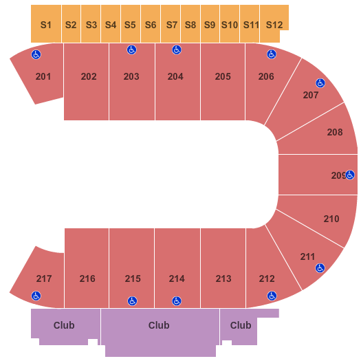 Mid America Center Seating Chart