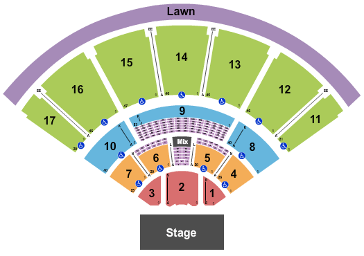 MidFlorida Credit Union Amphitheatre At The Florida State Fairgrounds Endstage 2 Seating Chart