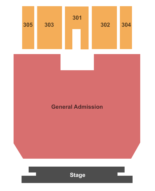 Majed J. Nesheiwat Convention Center General Admission Seating Chart