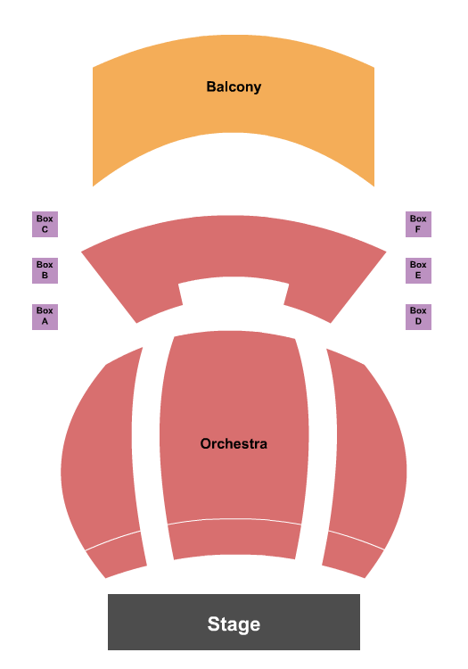 Mid-Valley Performing Arts Center Endstage Seating Chart