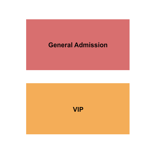 Middle East - Upstairs GA/VIP Seating Chart