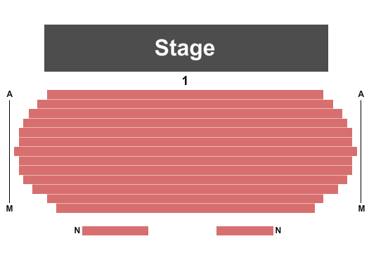 Middlesex College End Stage Seating Chart