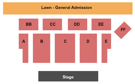 Midland County Amphitheater End Stage Seating Chart
