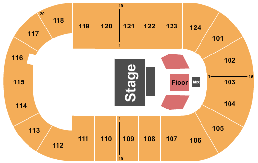 Mary Brown's Centre Paw Patrol Seating Chart