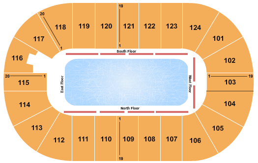 Mary Brown's Centre Thank You Canada Seating Chart