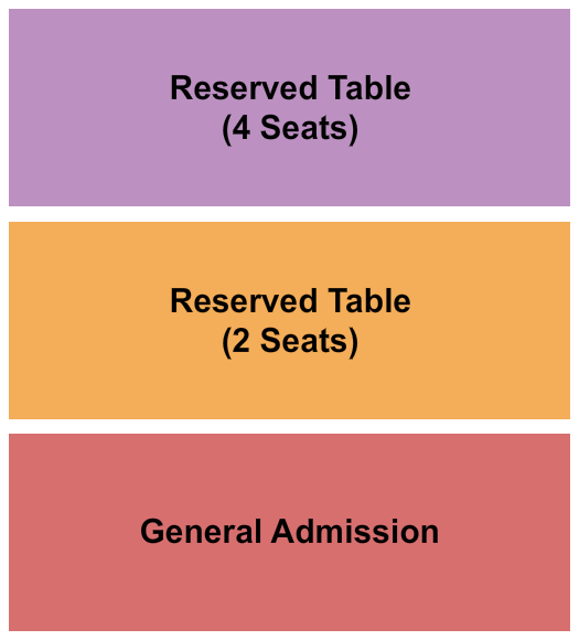 Millennium Event Center - CO GA/ResvTable2&4 Seating Chart