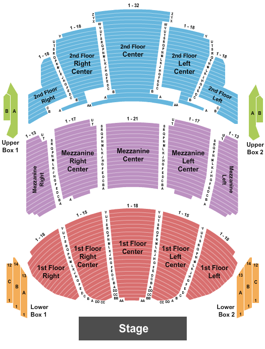 seating chart for Miller High Life Theatre - Why Dont We - eventticketscenter.com