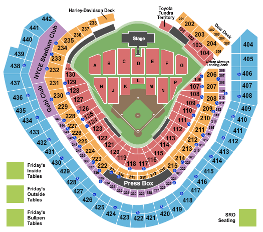 American Family Field Seating Chart