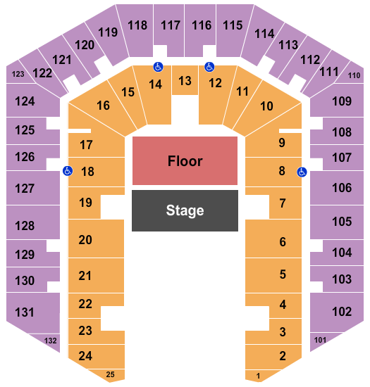 Millett Hall Quarterhouse Seating Chart