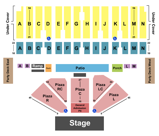 Minnesota State Fair Grandstand Endstage GA Pit 3 Seating Chart