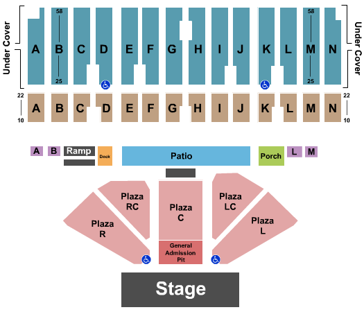 Minnesota State Fair Grandstand Endstage GA Pit Seating Chart