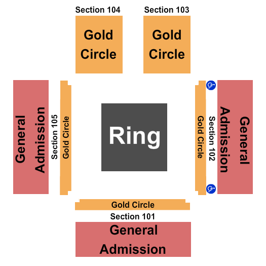 Minnreg Hall End Stage Seating Chart