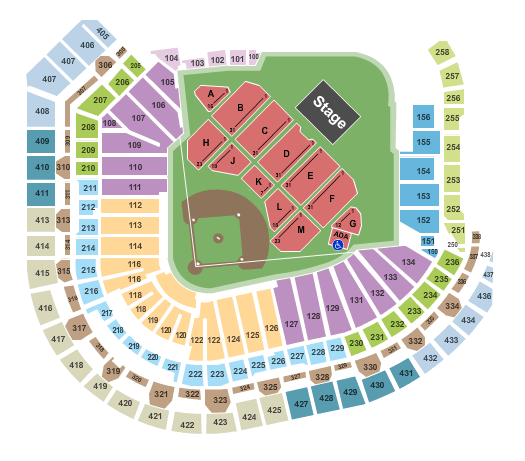 Minute Maid Park Eagles Seating Chart
