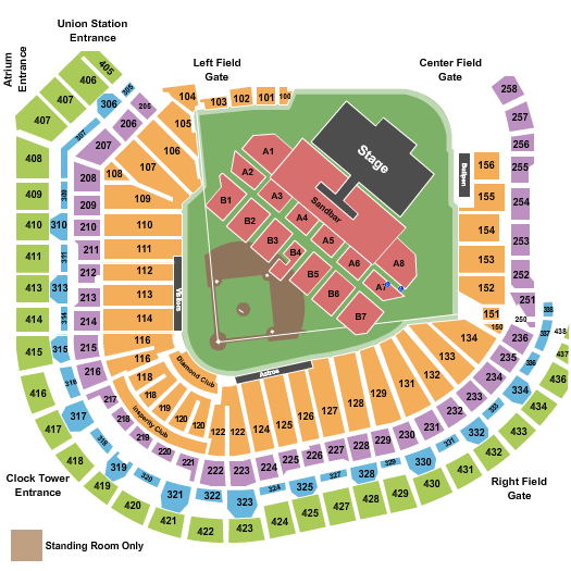 Kenny Chesney Phoenix Seating Chart