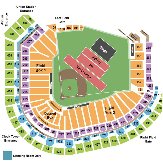 Minute Maid Park Kygo Seating Chart